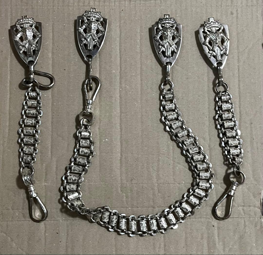 フリーメイソン　ソードチェーン　テンプル騎士団　ヴィンテージ