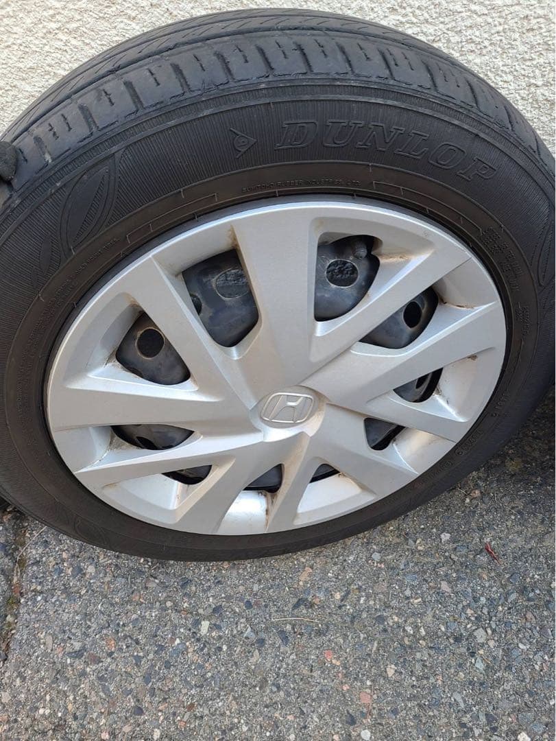 N-BOX 純正タイヤ&ホイール 4本 ナット付き