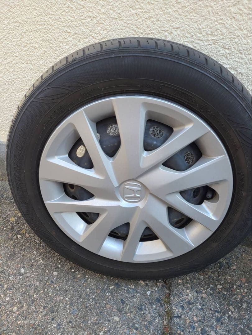 N-BOX 純正タイヤ&ホイール 4本 ナット付き