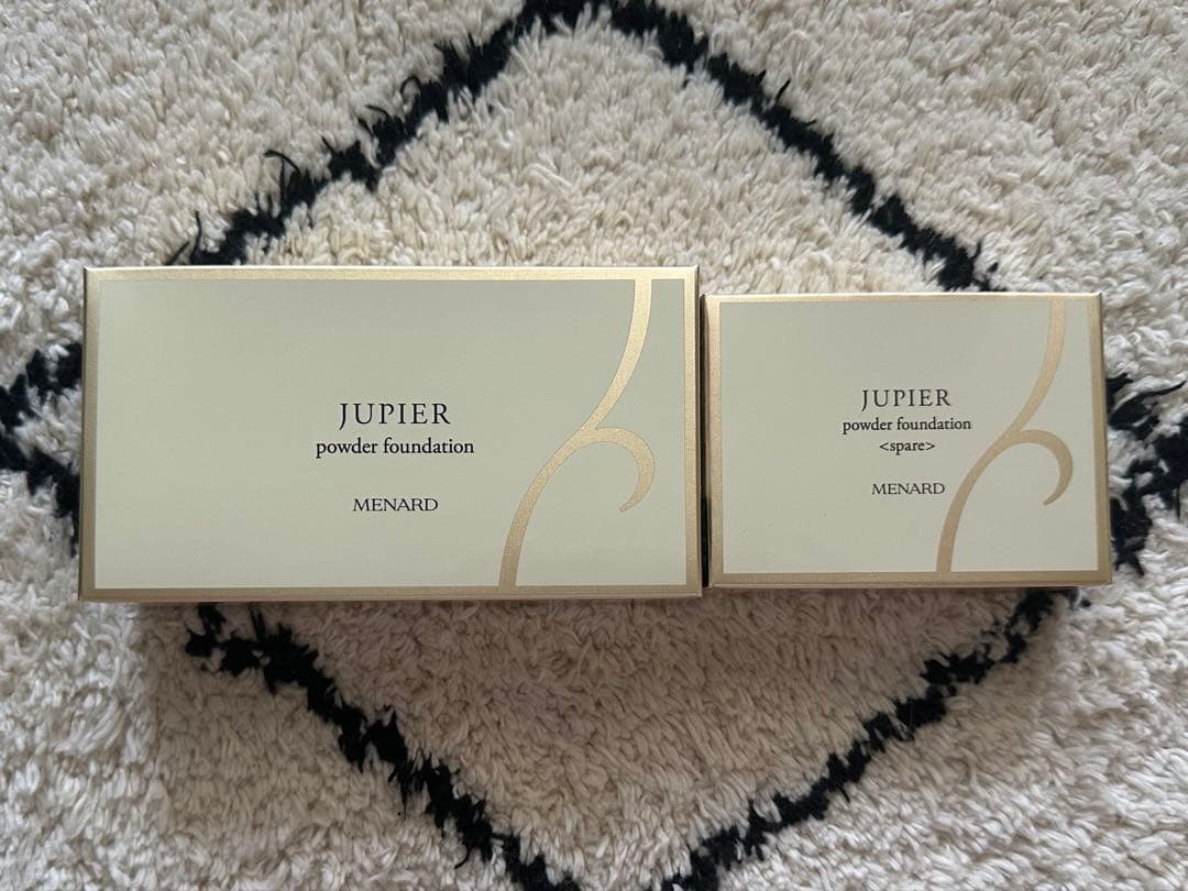 メナードジュピエルパウダーファンデーション41y本体&スペアー2点セット
