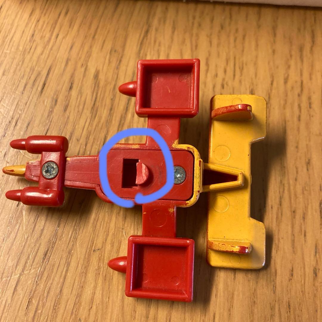 タカトク　超スーパーカーガッタイガー　ガッタイガー　Z合金　一部欠損あり