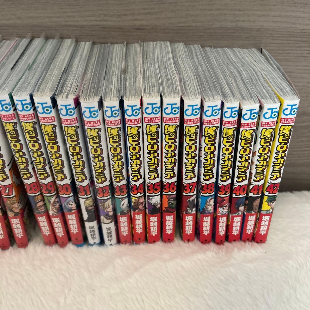 ヒロアカ　全巻セット　ほぼ帯付き