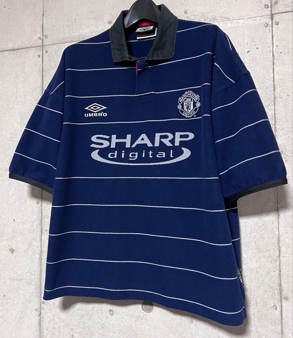 【美品！】99/00 マンチェスター・U パイル地【Lサイズ】※着丈詰め済