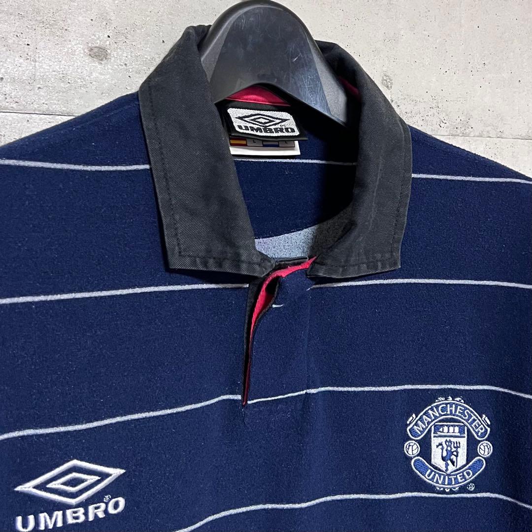 【美品！】99/00 マンチェスター・U パイル地【Lサイズ】※着丈詰め済