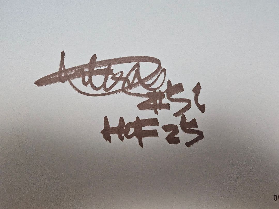 イチローとイッキュウ 　直筆サイン　イチロー