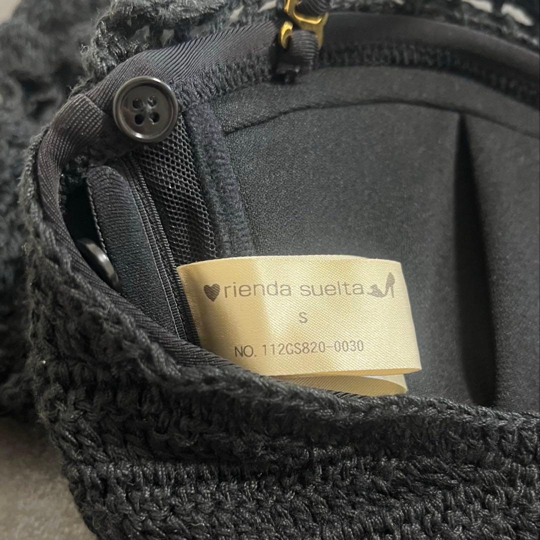 なっちょんさま rienda 水着 黒 Many wayオフショルビキニ