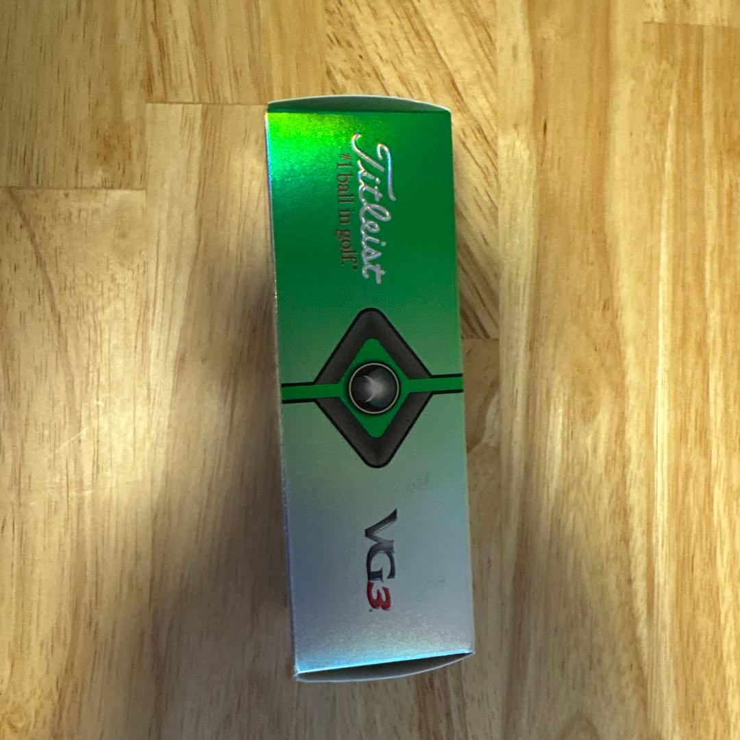 Titleist VG3 ゴルフボール マットグリーン 5個セット