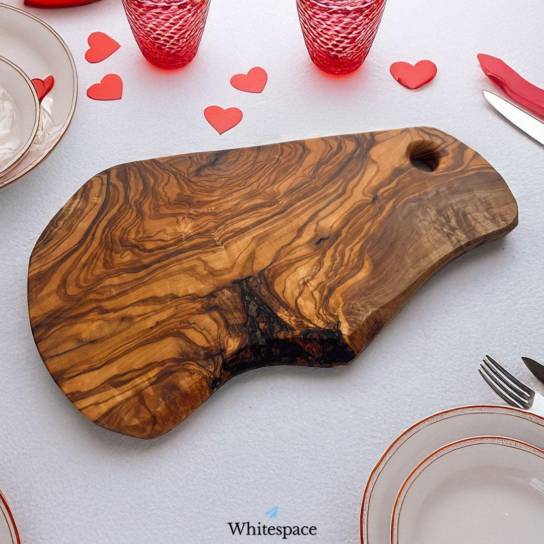 千変万化 オリーブウッド カッティングボード まな板 イタリア アルテレニョ 中