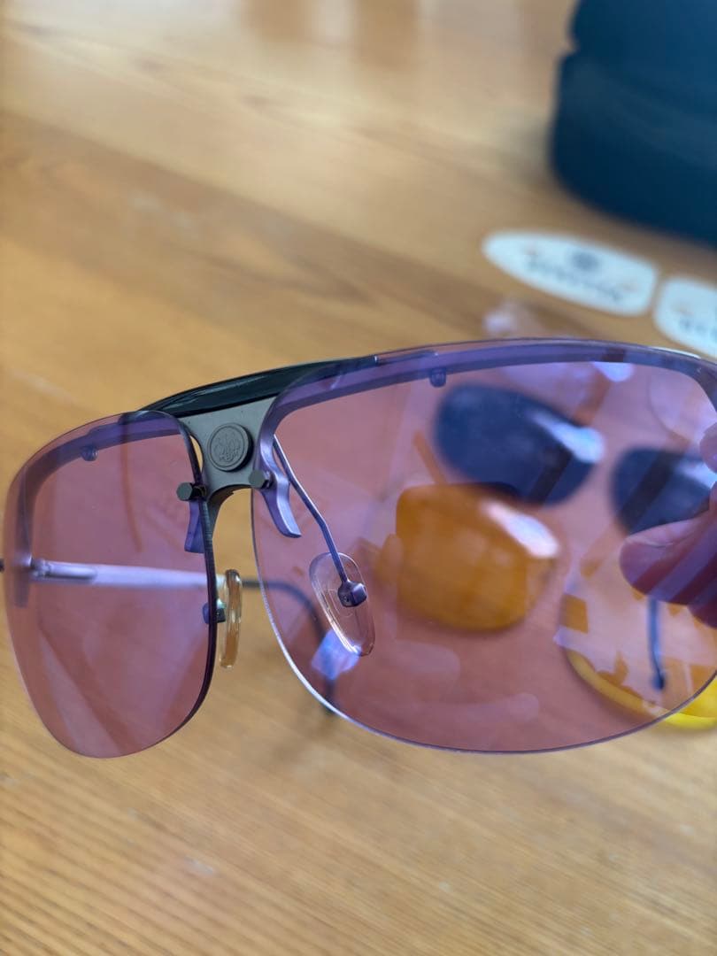 ゆーじぃー　射撃シューティングBERETTA サングラス 交換レンズ付き