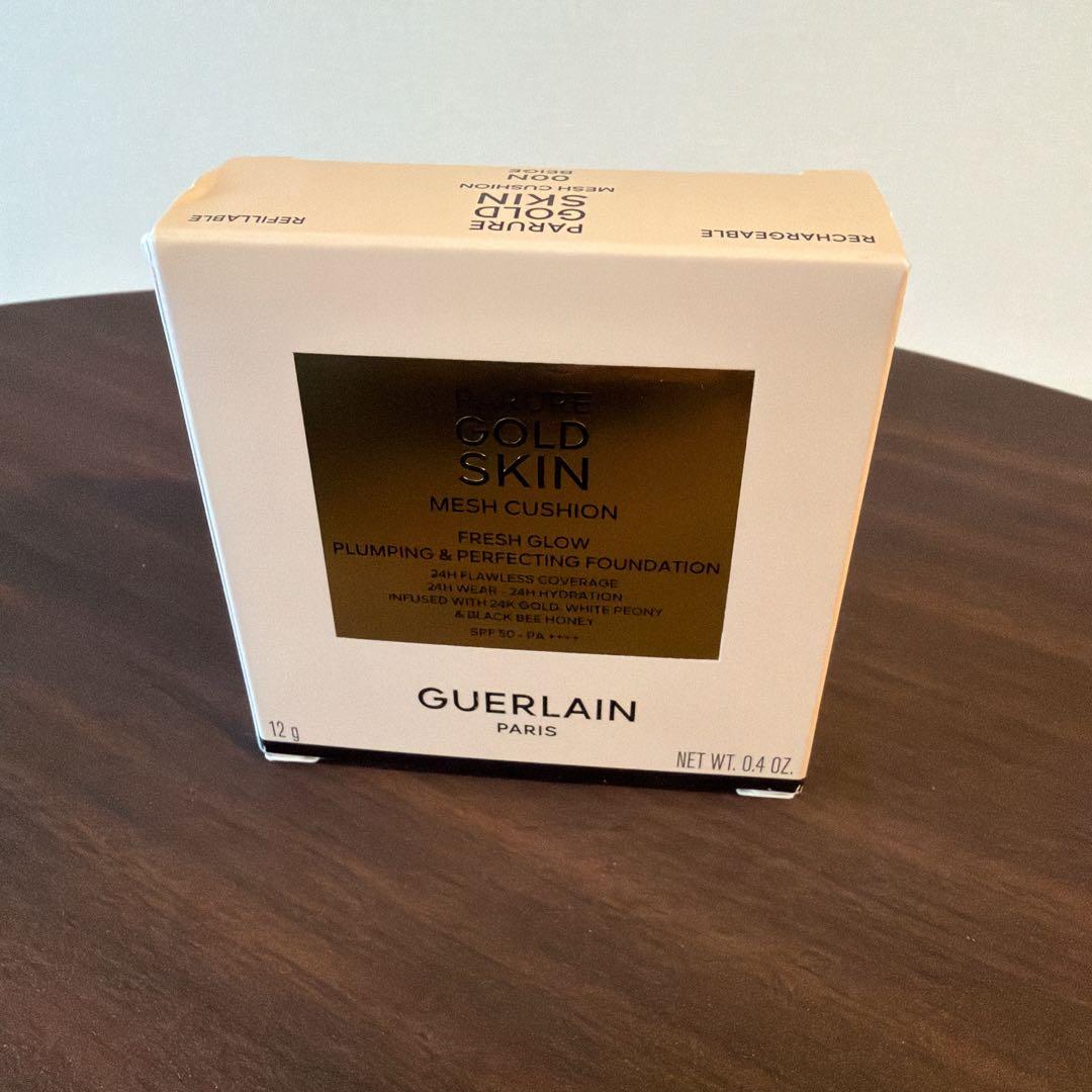 新品未使用GUERLAIN/パリュール ゴールド クッション N 本体付/00N