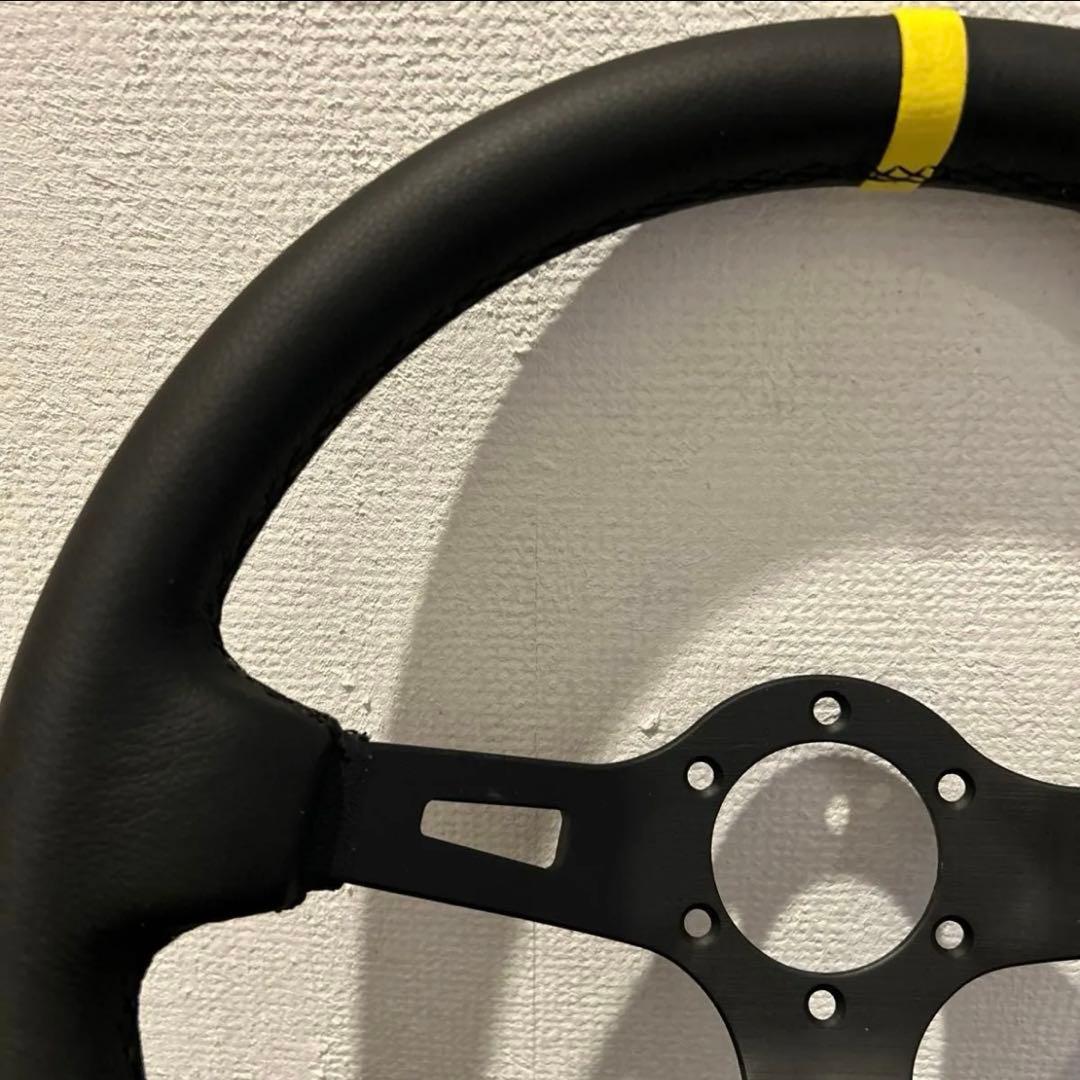 【希少品330㎜】 ディッシュドリフトステアリングホイールdeepCorn