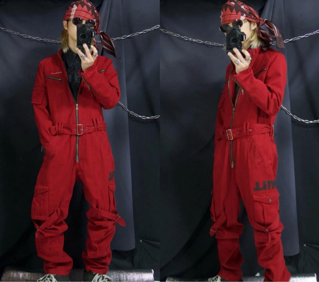 PPFM Bondage Skull ボンテージパンツ　オーバーオール