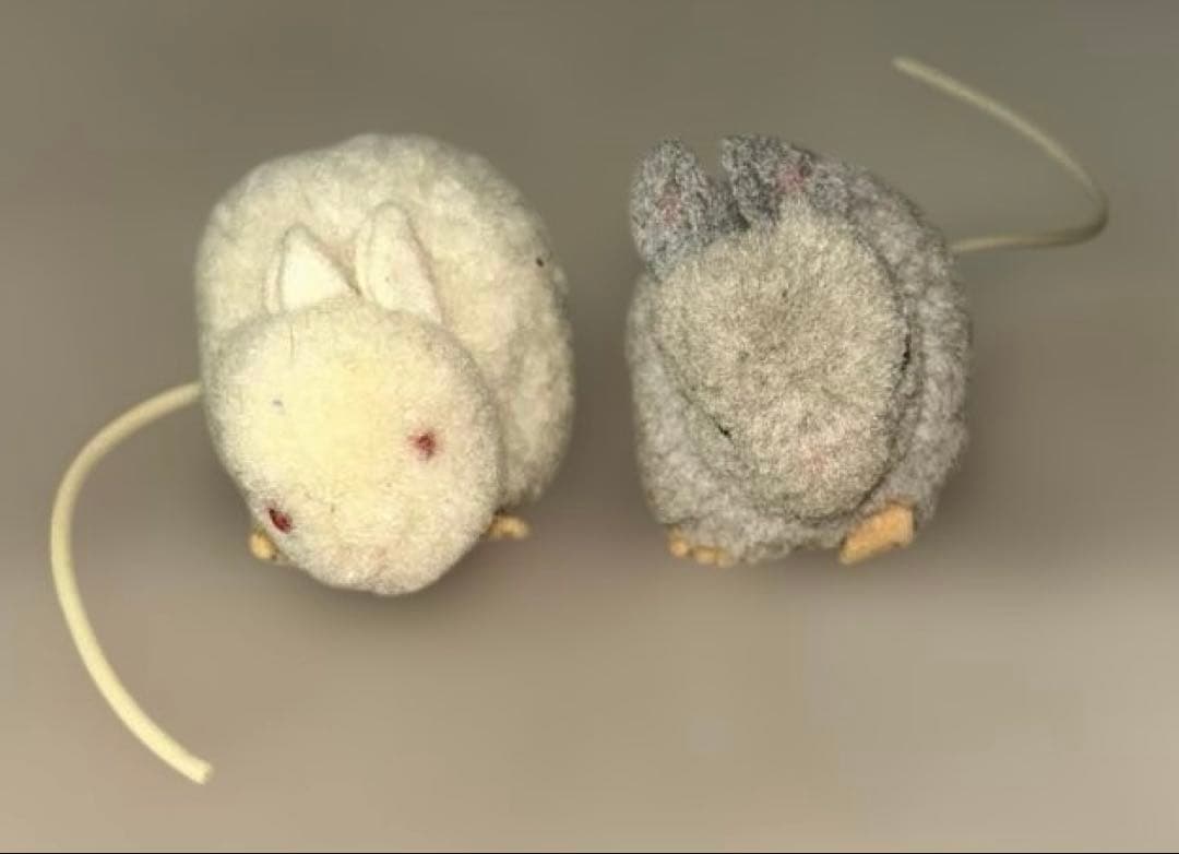 シュタイフ ポンポン ネズミ ヌイグルミ ミニチュア