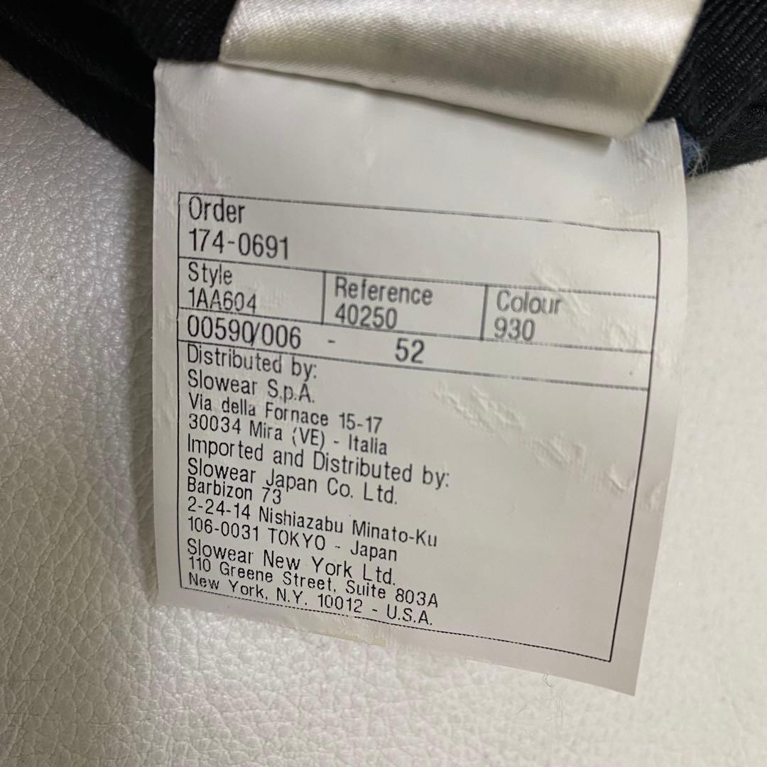 美品 INCOTEX ARCHIVO ギャバジンキャロットテーパードパンツ 52