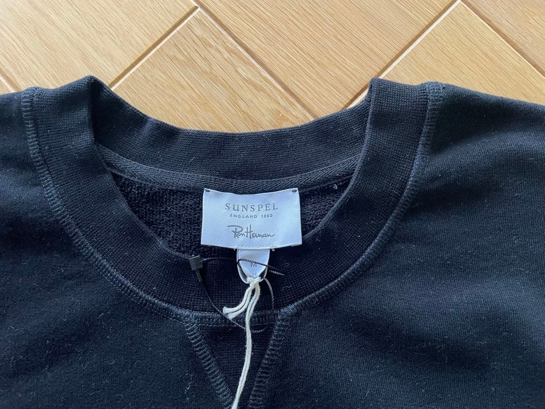 RonHerman×SUNSPEL スウェットプルオーバー　ロンハーマン　BLK