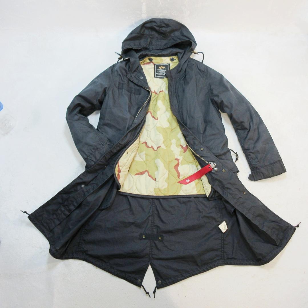 ✨インナー脱着可✨アルファインダストリーズ フィッシュテール モッズコート M