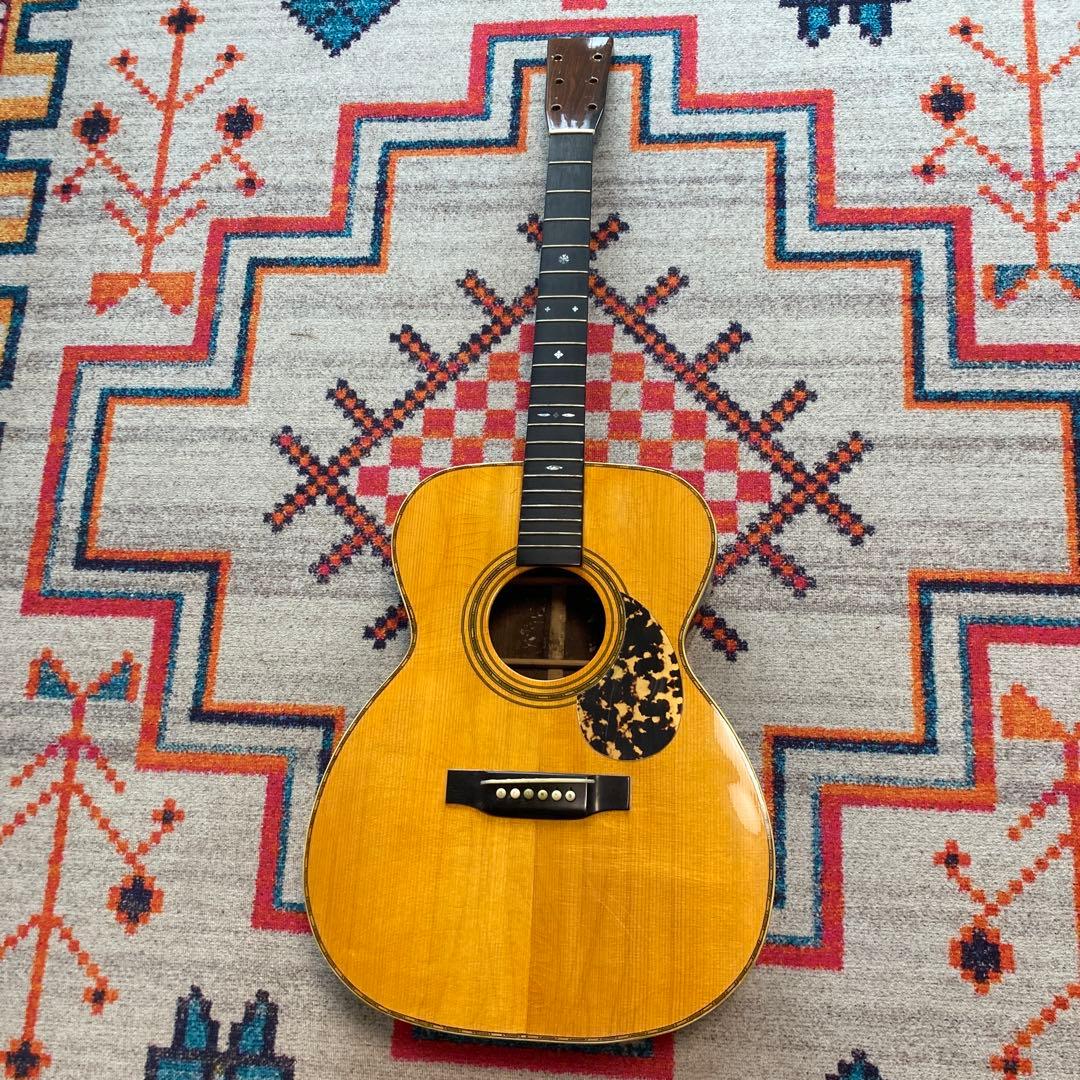 アコースティックギター　ハンドメイドギター　ジャンク