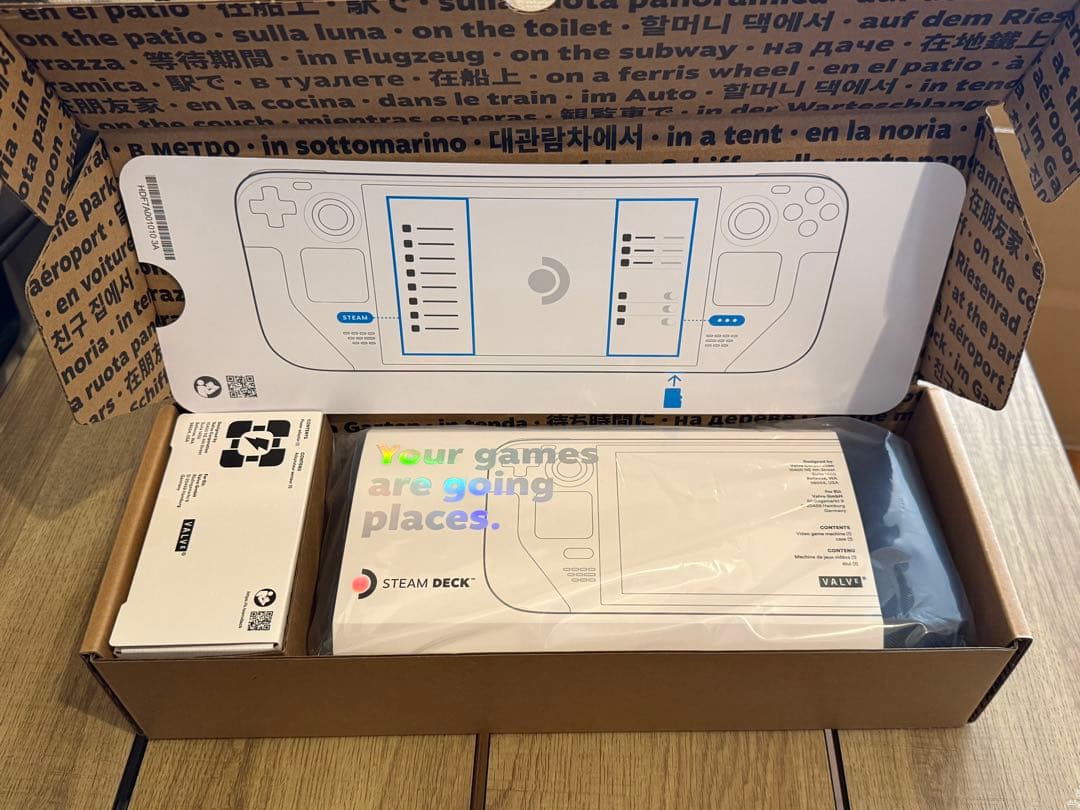 Steam Deck 64GB+充電ドック