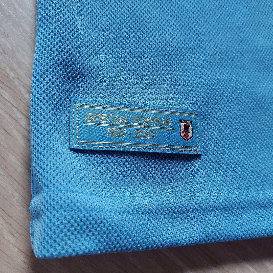 サッカー日本代表100周年ユニフォーム　Mサイズ