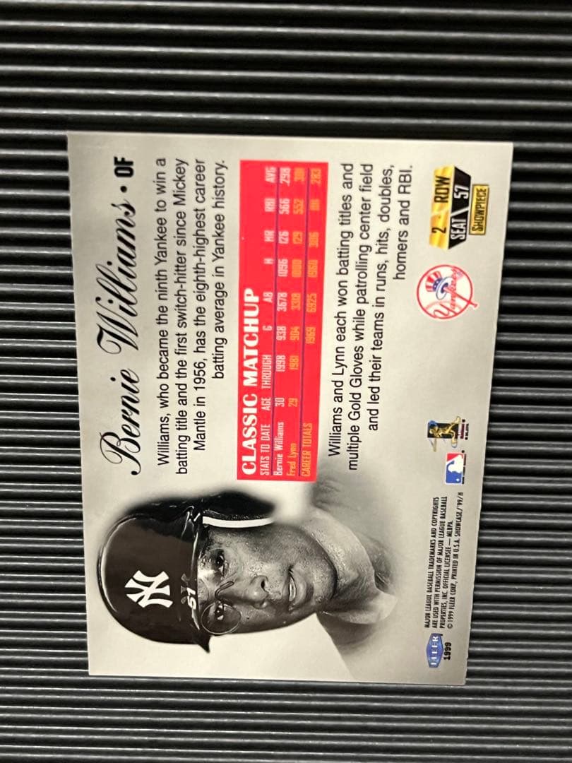 メジャーリーグ　カード　Barnie Willrams