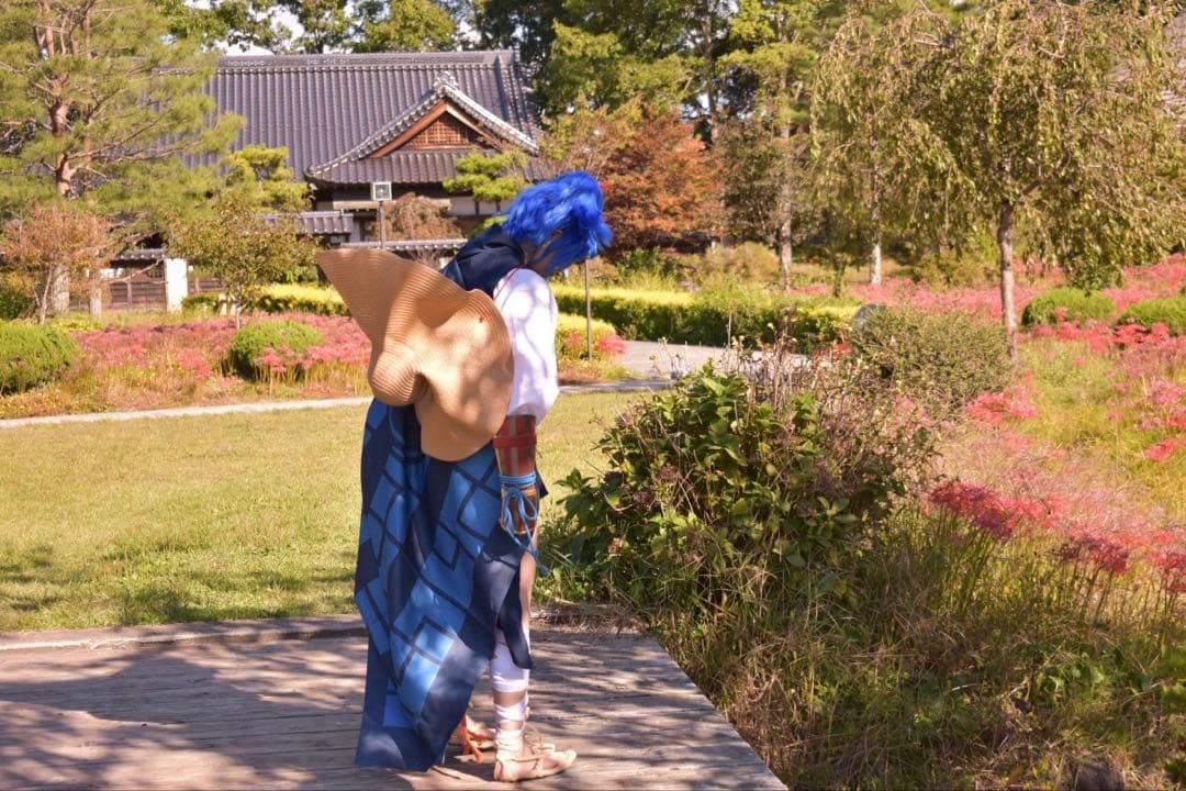 刀剣乱舞　小夜左文字　コスプレ衣装　ウィッグ　靴　番傘　フルセット