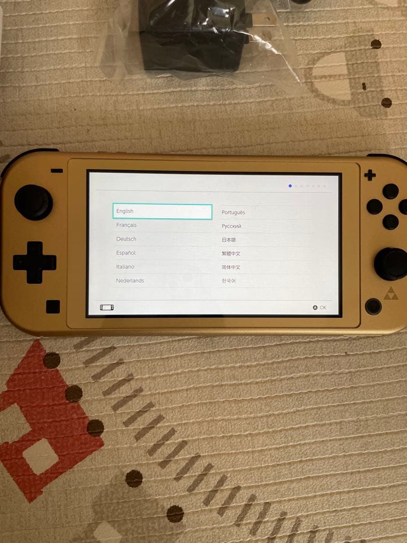 Nintendo Switch lightハイラルエディション