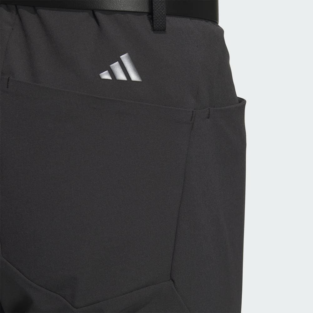 【82】秋冬 定価17,600円 アディダス ゴルフ 防風 アンクルパンツ 黒