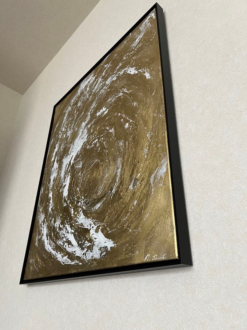 応接間掛画 原画/和風/禅/絵画/アート/抽象画/モダン/ホテル/金運