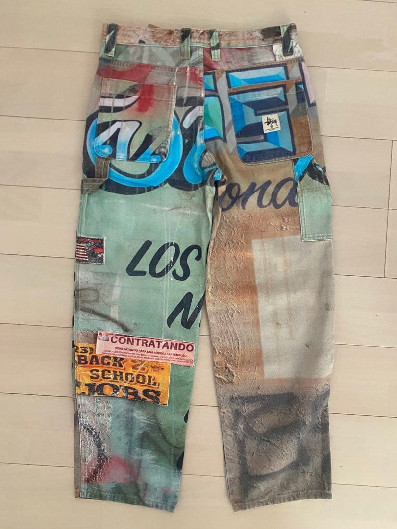 正規品Stussy Work Pant Alfonso Canvas パンツ