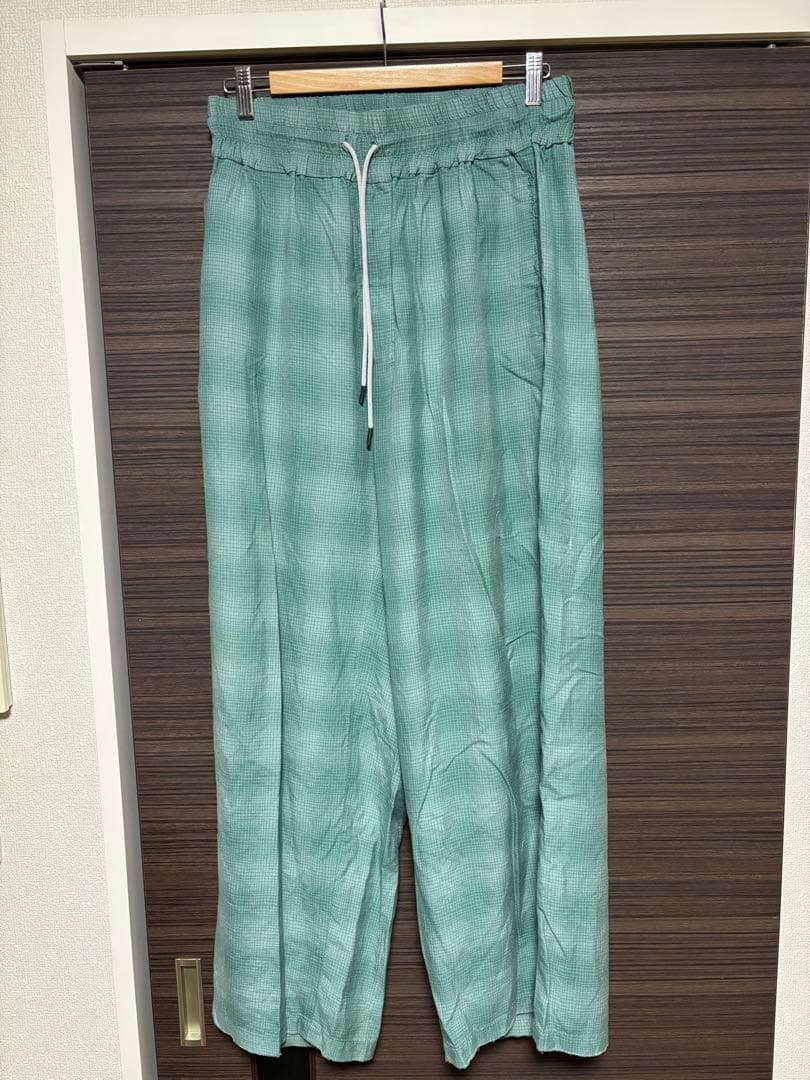 パンツ ancellm RAYON EASY SLACKS