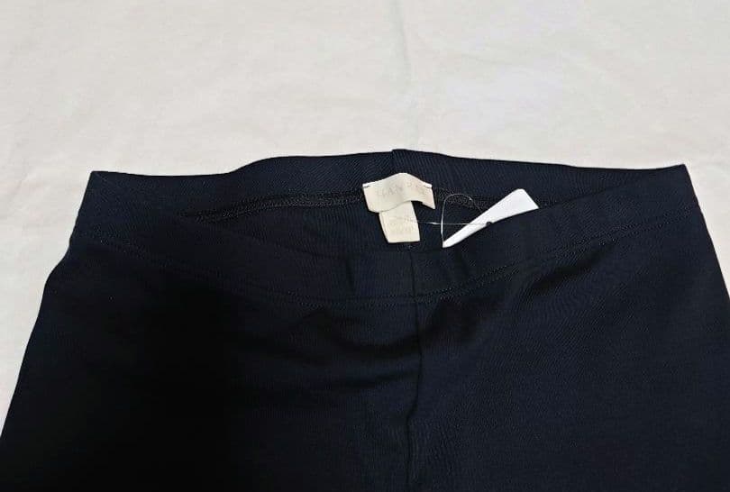 新品タグ付き 高級 レギンス ボトムス XS ブラック
