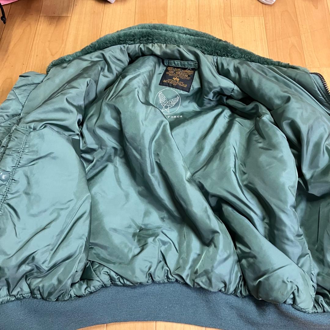 アルファインダストリーズ usa製 B-15D MA-1 フライトジャケット M