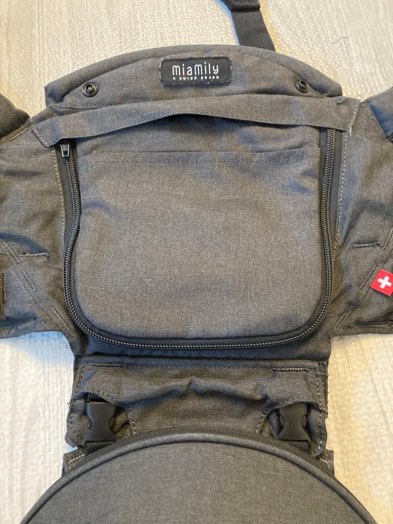 miamily 抱っこ紐 グレー