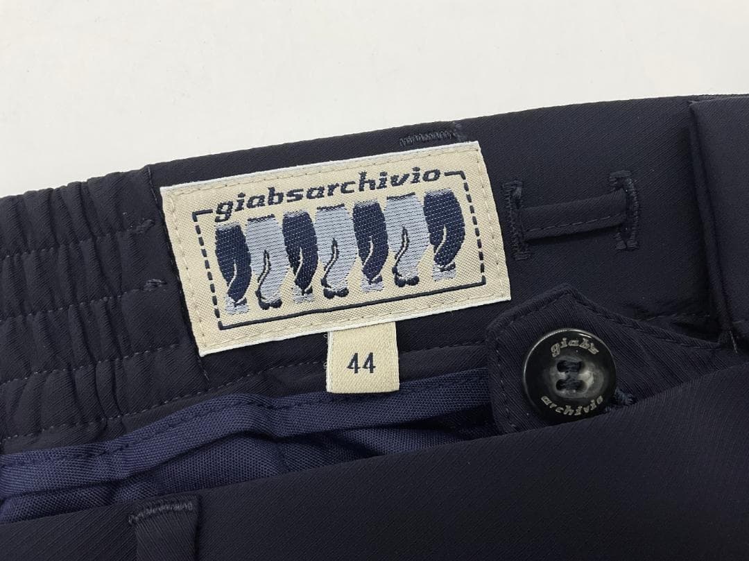新品 giab's ARCHIVIO マサッチョ ストレッチスラックスパンツ44