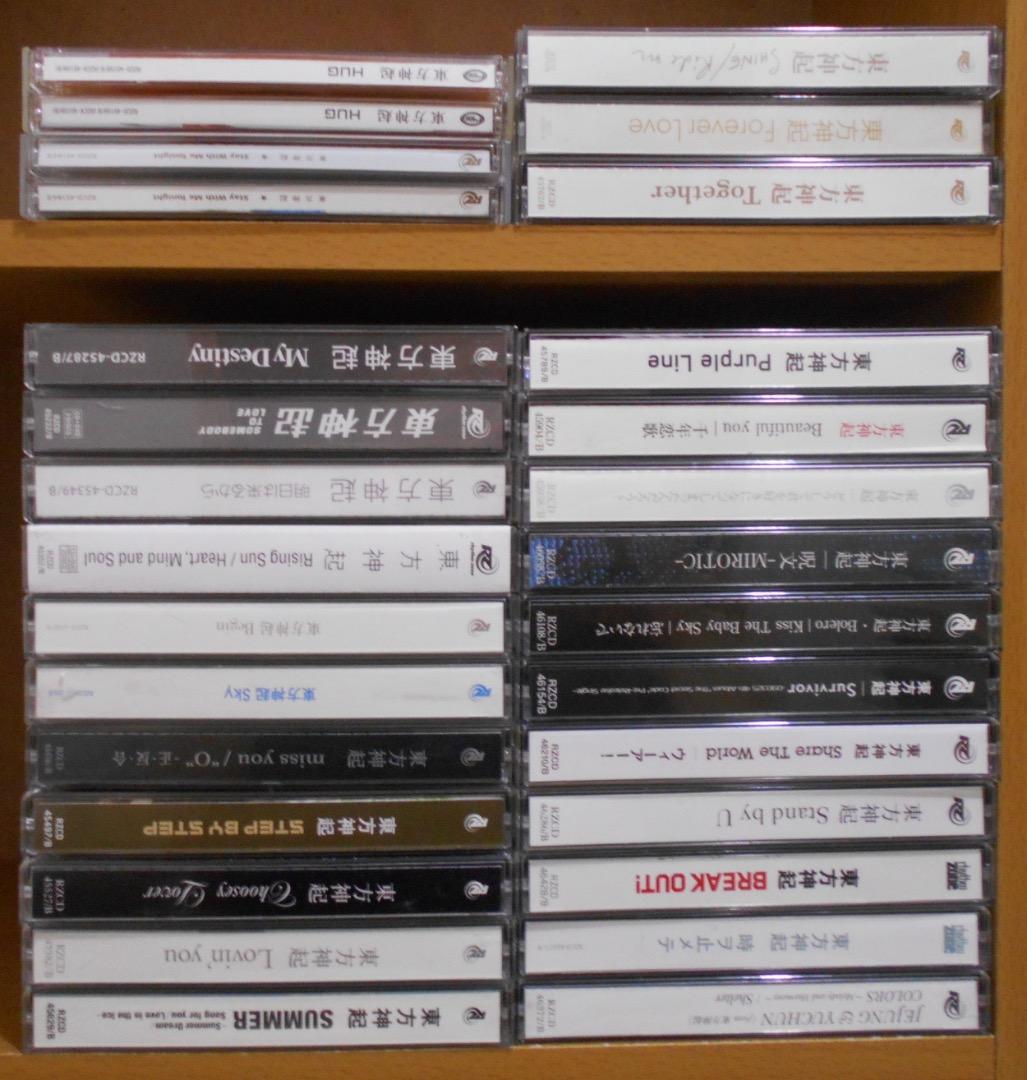 【27点セット 全てCD＋DVDの2枚組】東方神起 5人時代のシングル