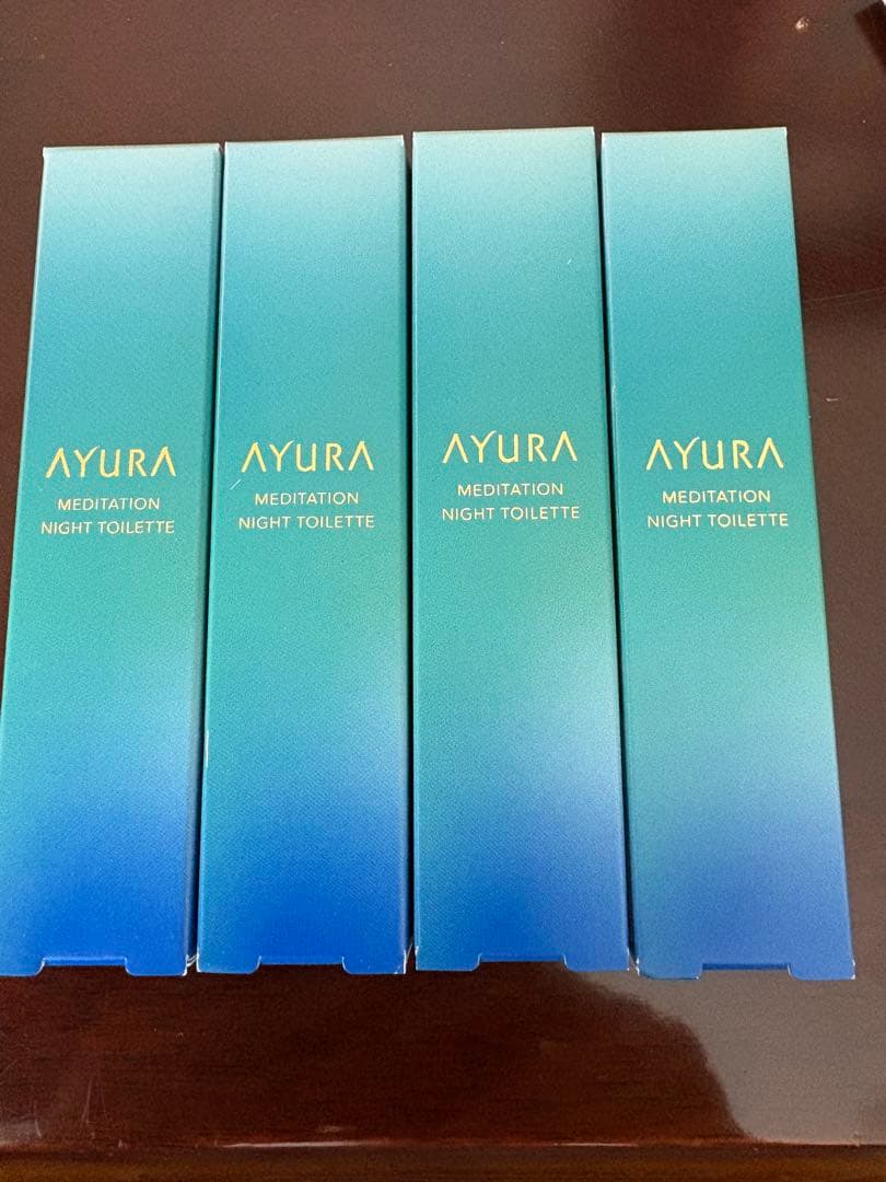 AYURA MEDITATION NIGHT TOILETTE 4本セット