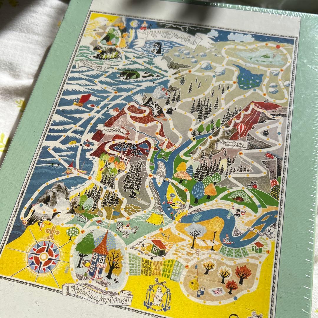 入手困難 1000ピース ジグソーパズル ムーミン マップ 完売品 値下げOK