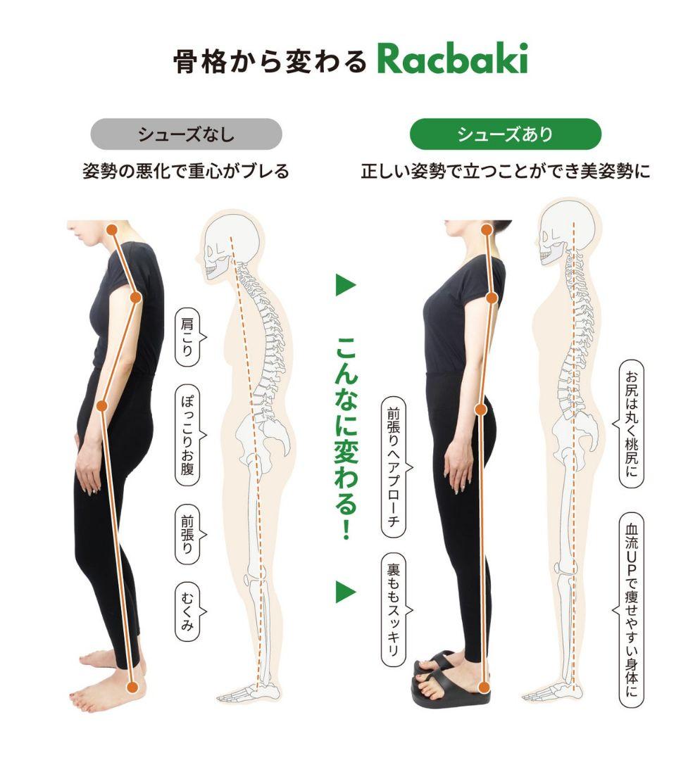 Racbaki ラクバキ ブーツ ブラック (Мサイズ)