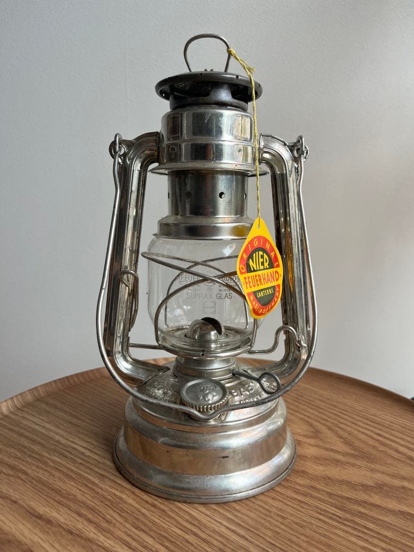 FEUERHAND ランタン シルバー　錫メッキ　ヴィンテージ　276【廃盤】