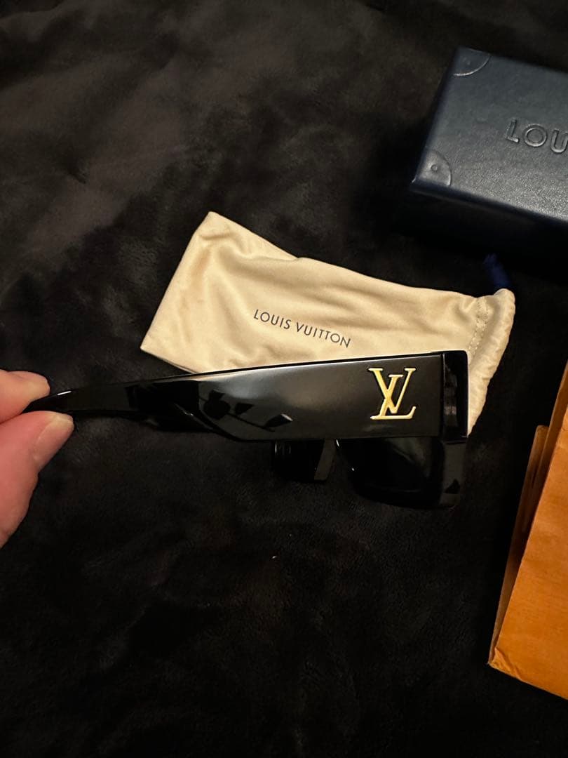 限定値下　LOUIS VUITTON LVクラッシュ スクエアサングラス