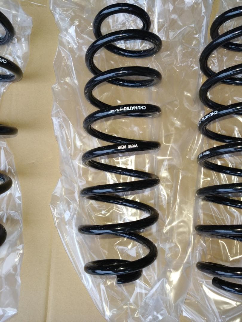 プリウス専用　SASCハイパフォーマンススプリングCHUHATSU　PLUS