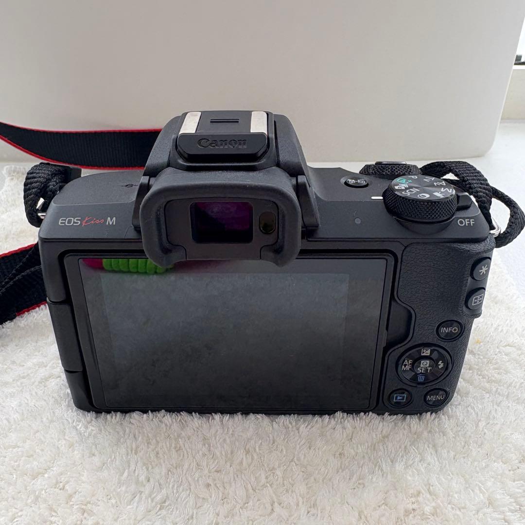 Canon EOS kiss M キャノン ミラーレス 望遠レンズ フルセット