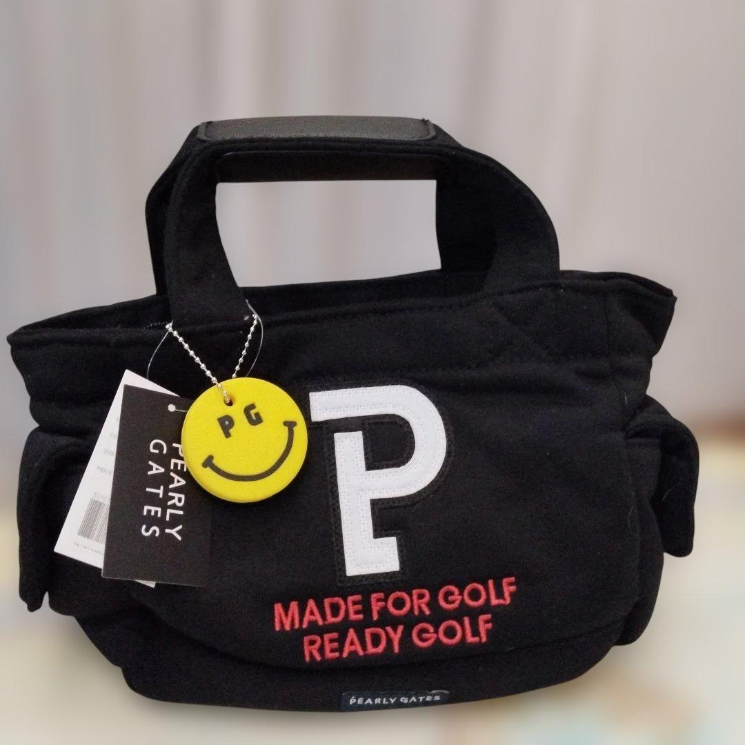 タグ付き新品PEARLY GATES ゴルフカートバッグ ブラック