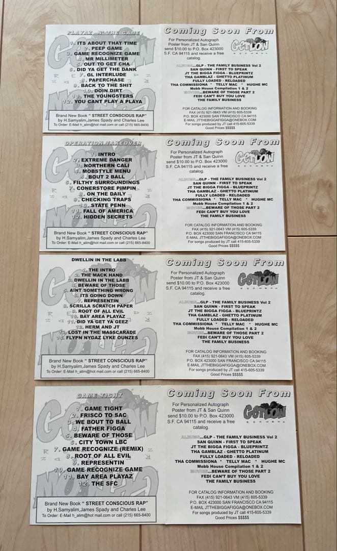 JT The Bigga Figga / G-RAP G-LUV掲載