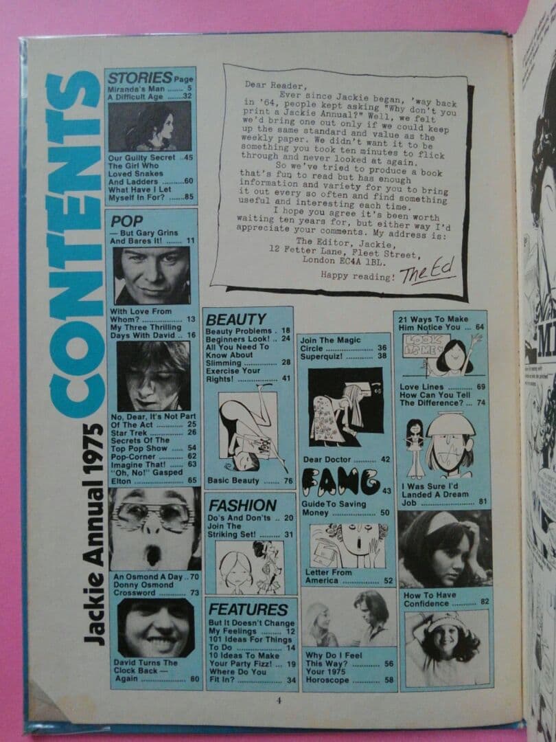 アート・デザイン・音楽 THE Jackie ANNUAL 1975