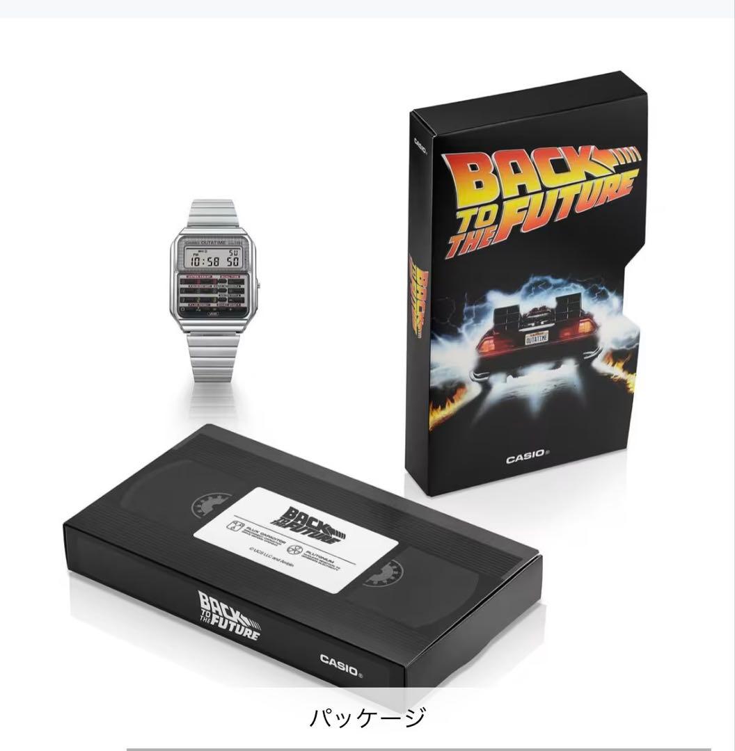 時計 CASIO CA-500WEBF-1AJR BACK TO THE FUTURE