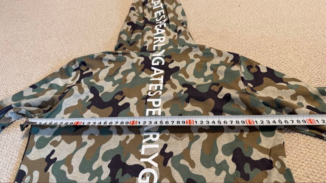 新品パーリーゲーツ　カモ柄　レディースゴルフウェア