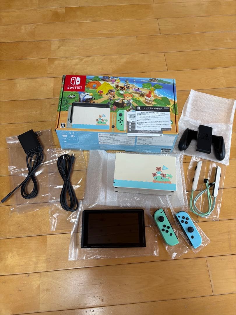 美品 Nintendo Switch どうぶつの森エディション 本体