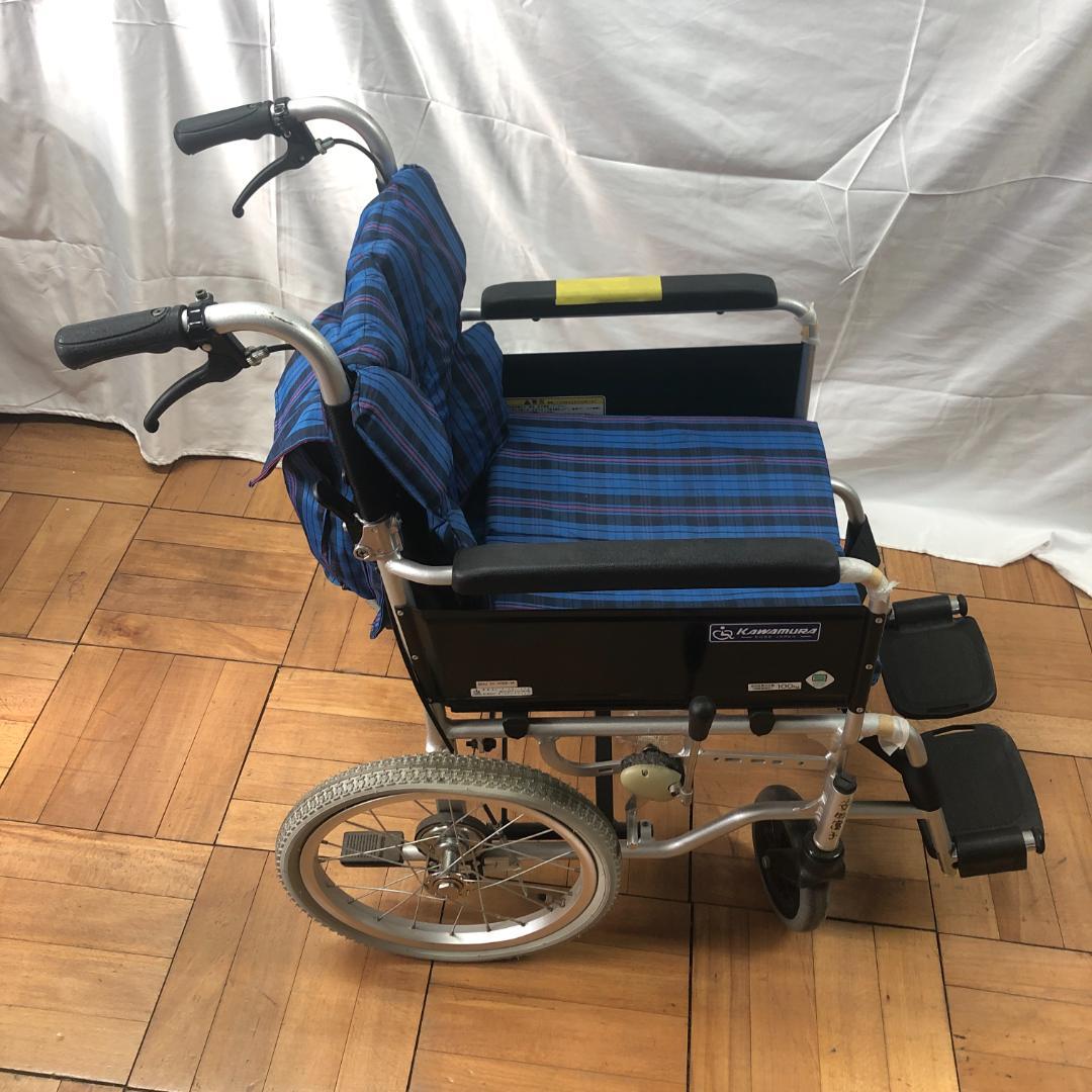 『美品』KAWARURA　カワムラ　KOBE　JAPAN　車椅子　介護　D