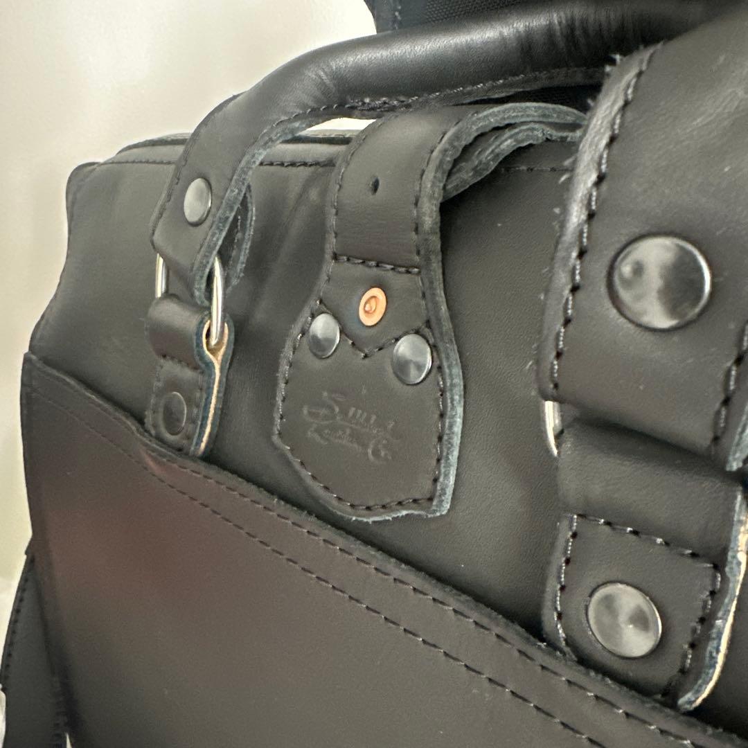 Saddleback Flight Bag レザーブリーフケース ブラック